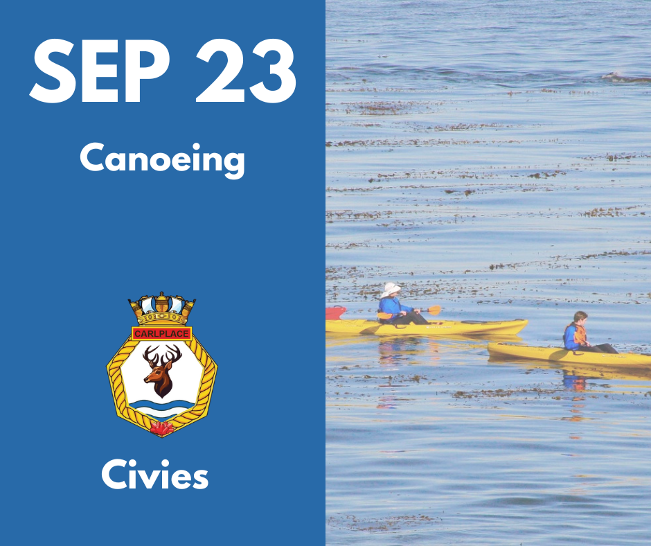 Navy League Cadet Canoeing